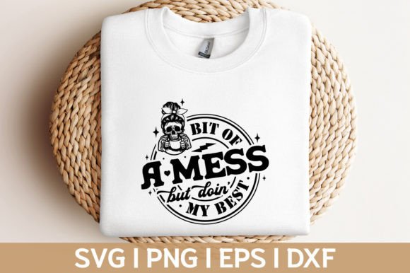 Bit of a Mess Skeleton: Graphics for Crafts Review
