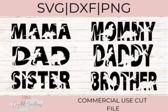 Dinosaur Family SVG: A Designer's Review for Embroidery