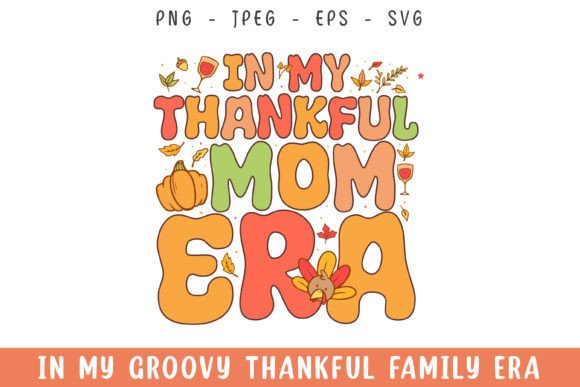 Groovy Retro SVG for Mom Blog Graphics & Crafts