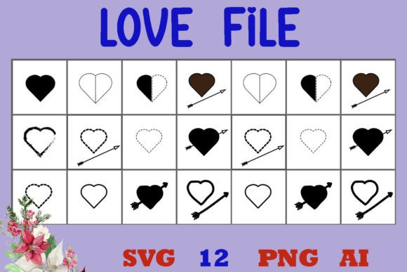 Heart Love SVG: Graphics for Crafts & Blogs