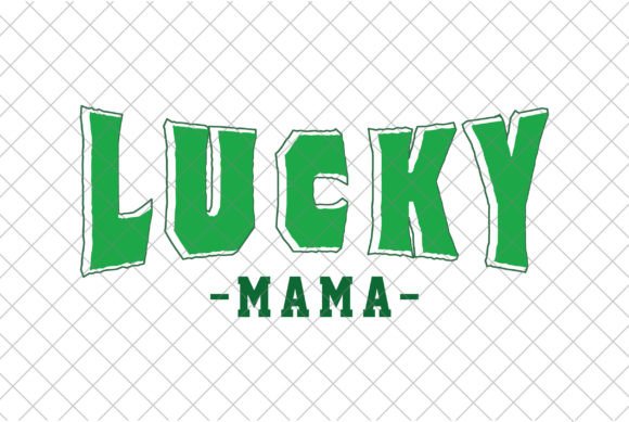 Lucky Mama PNG: St. Patrick's Graphics for Crafts