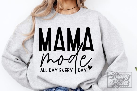 Mama Mode SVG: Modern Graphics for Crafts