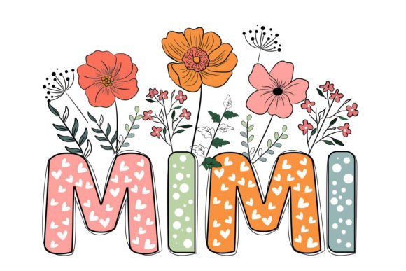 Mimi Sublimation Design: Graphics for Crafts