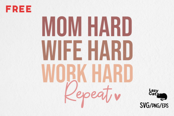Mom Mama Mother’s Day SVG PNG Free