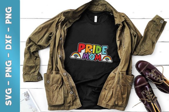 Pride Mom Parent of LGBT SVG Graphics