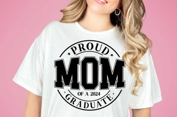 Proud Mom 2024 Graphics for Crafts & Branding