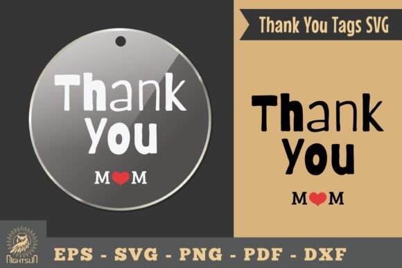 Thank You Mom SVG: Premium Graphics for Crafts